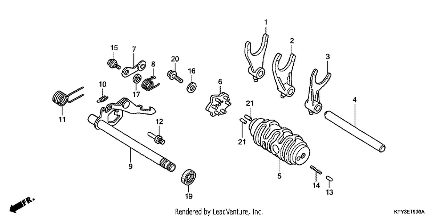  GEARSHIFT DRUM