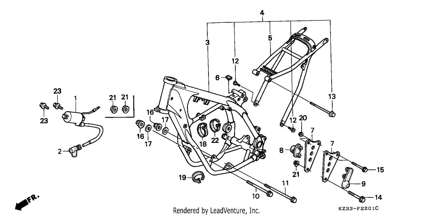 FRAME BODY/ IGNITION COIL