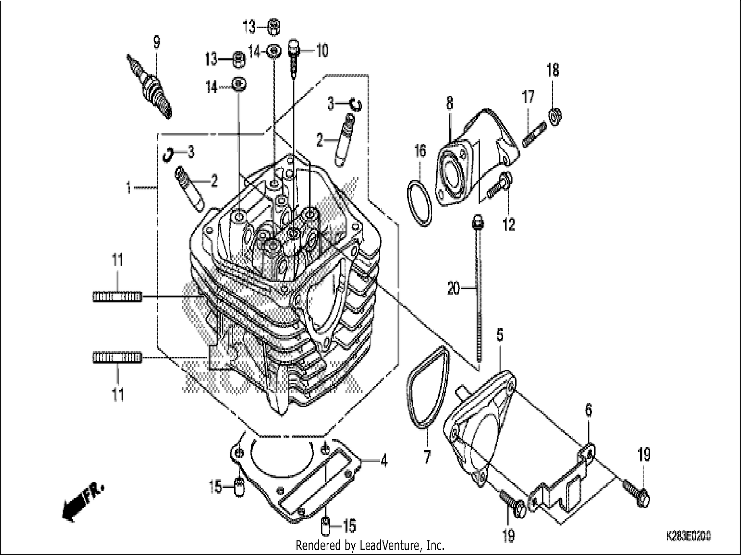  CYLINDER HEAD