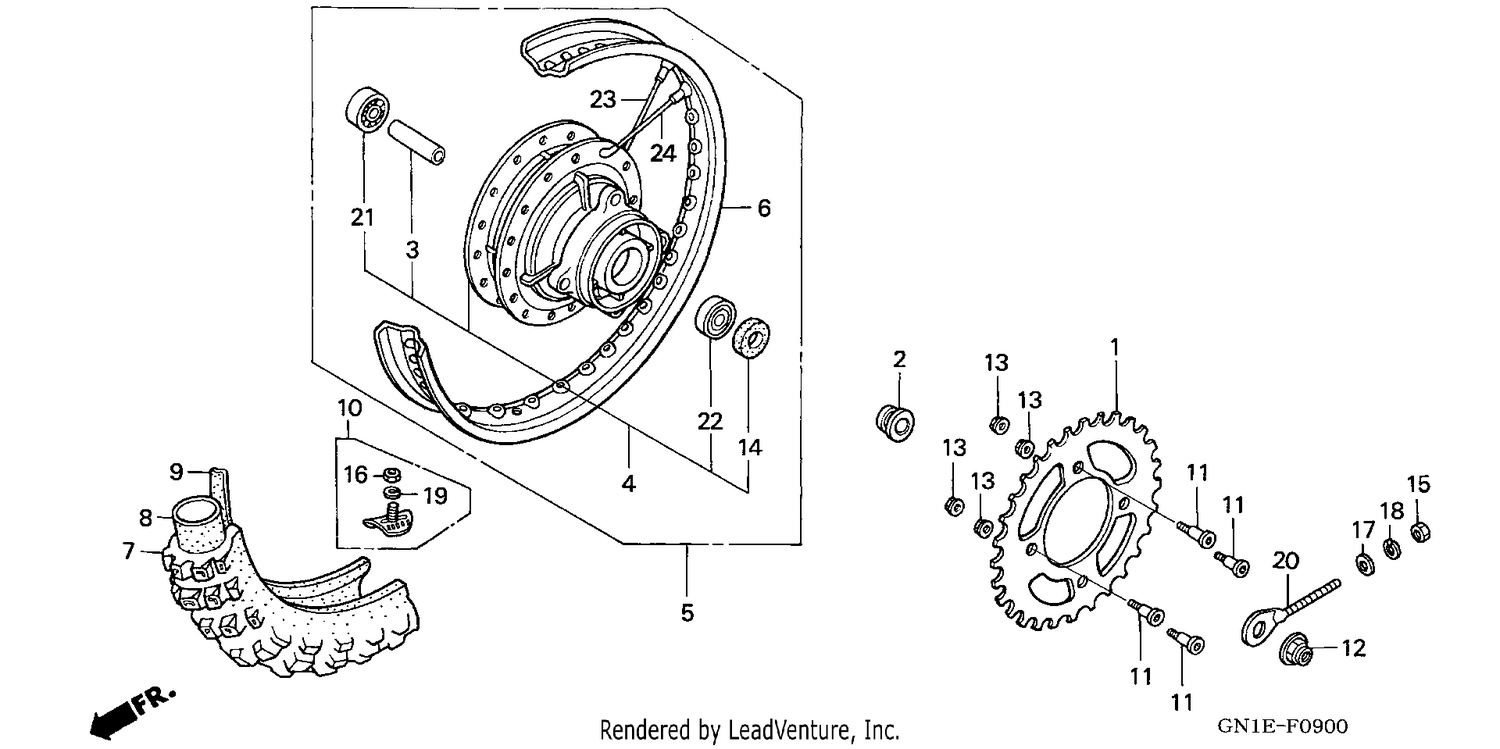 REAR WHEEL