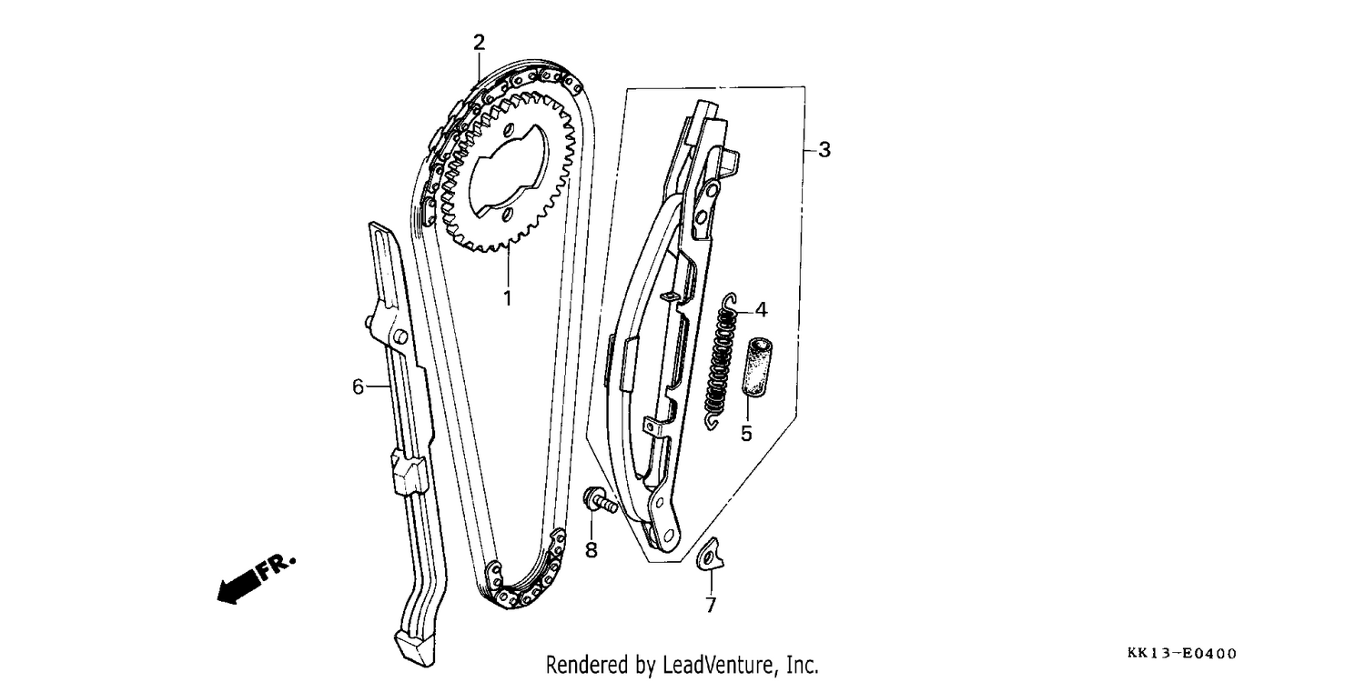 CAM CHAIN/TENSIONER