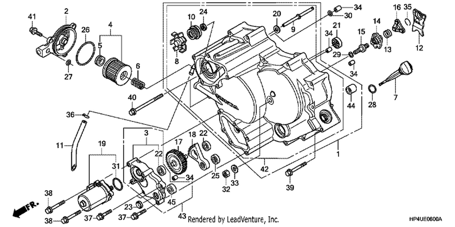  FRONT CRANKCASE COVER
