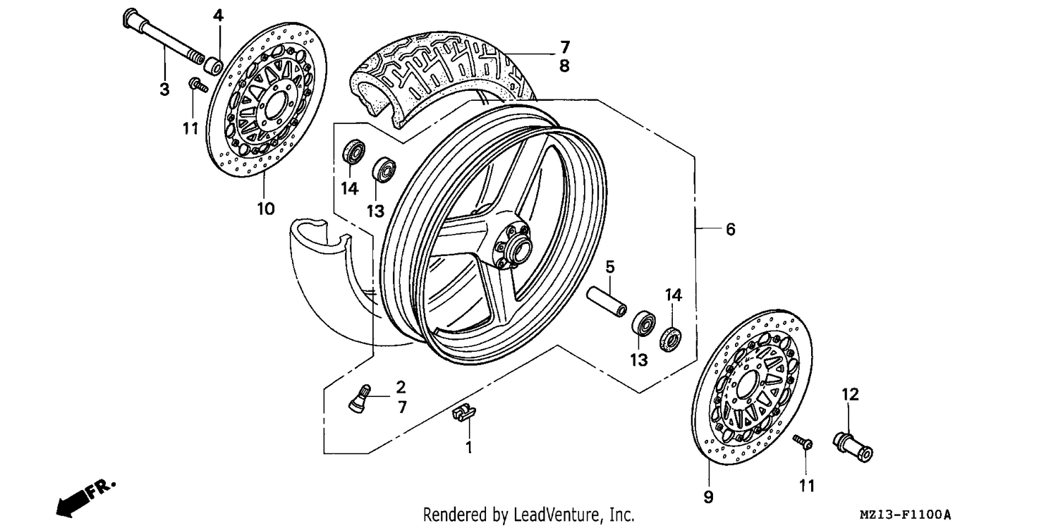 FRONT WHEEL