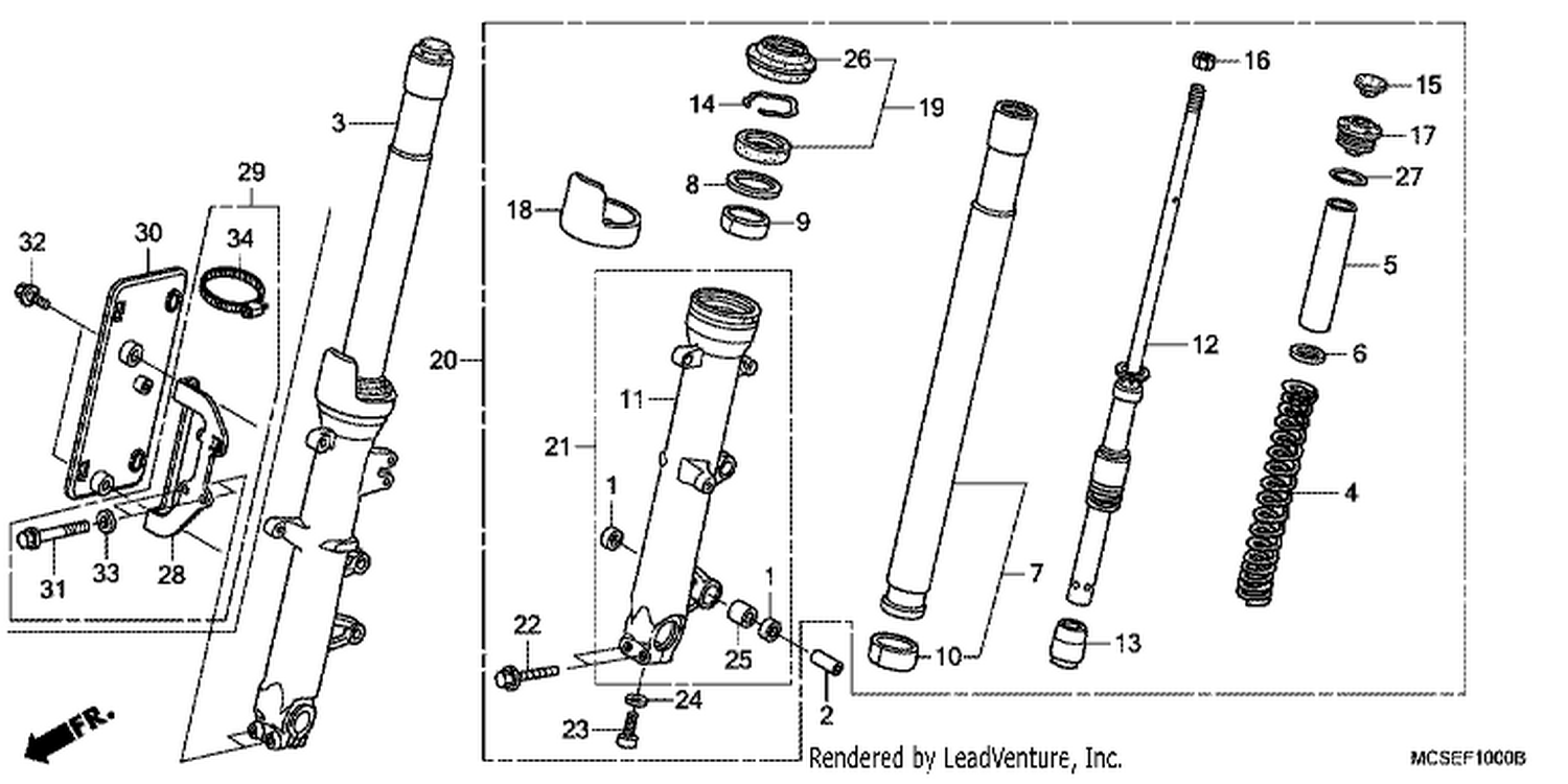  FRONT FORK