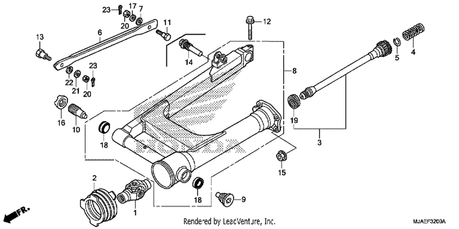  SWI NGARM (VT750CS/ C2B/ C2S/ C)