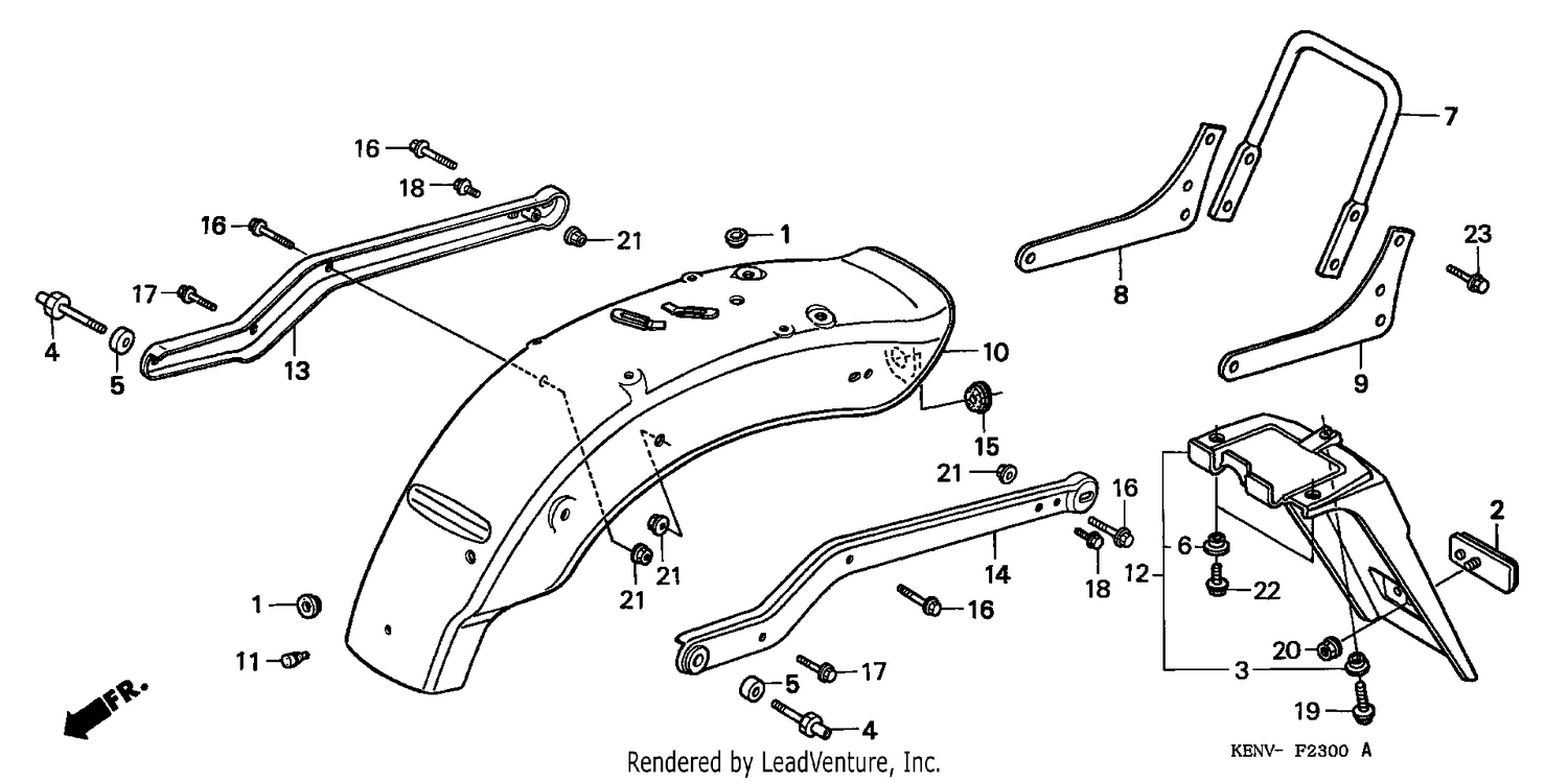REAR FENDER