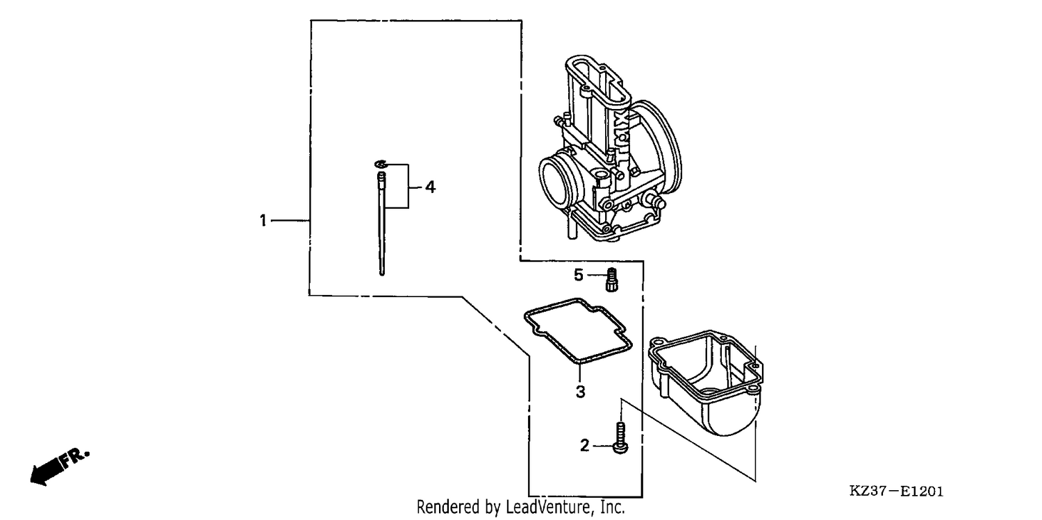 CARBURETOR OPTIONAL PARTS KIT (CR250R2,3)