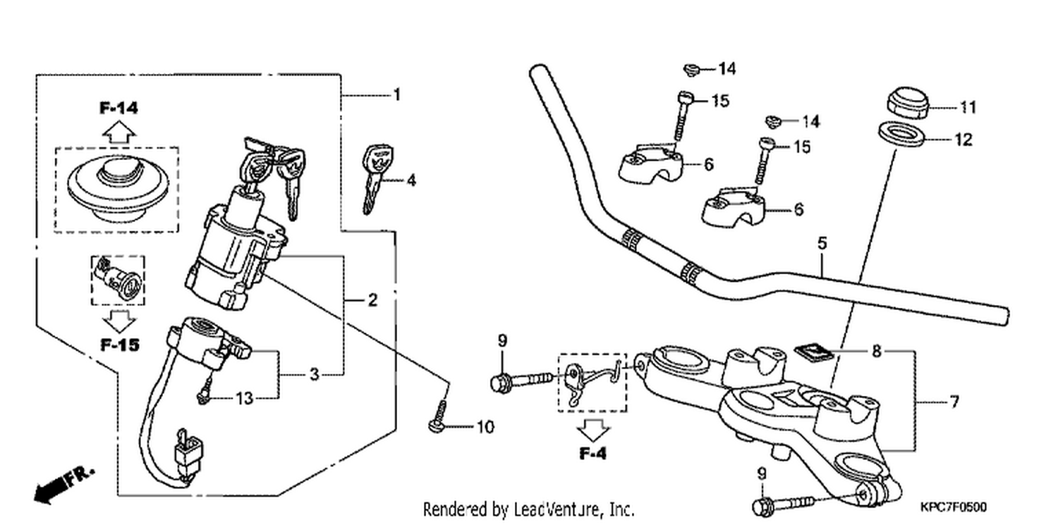  HANDLE PIPE/TOP BRIDGE