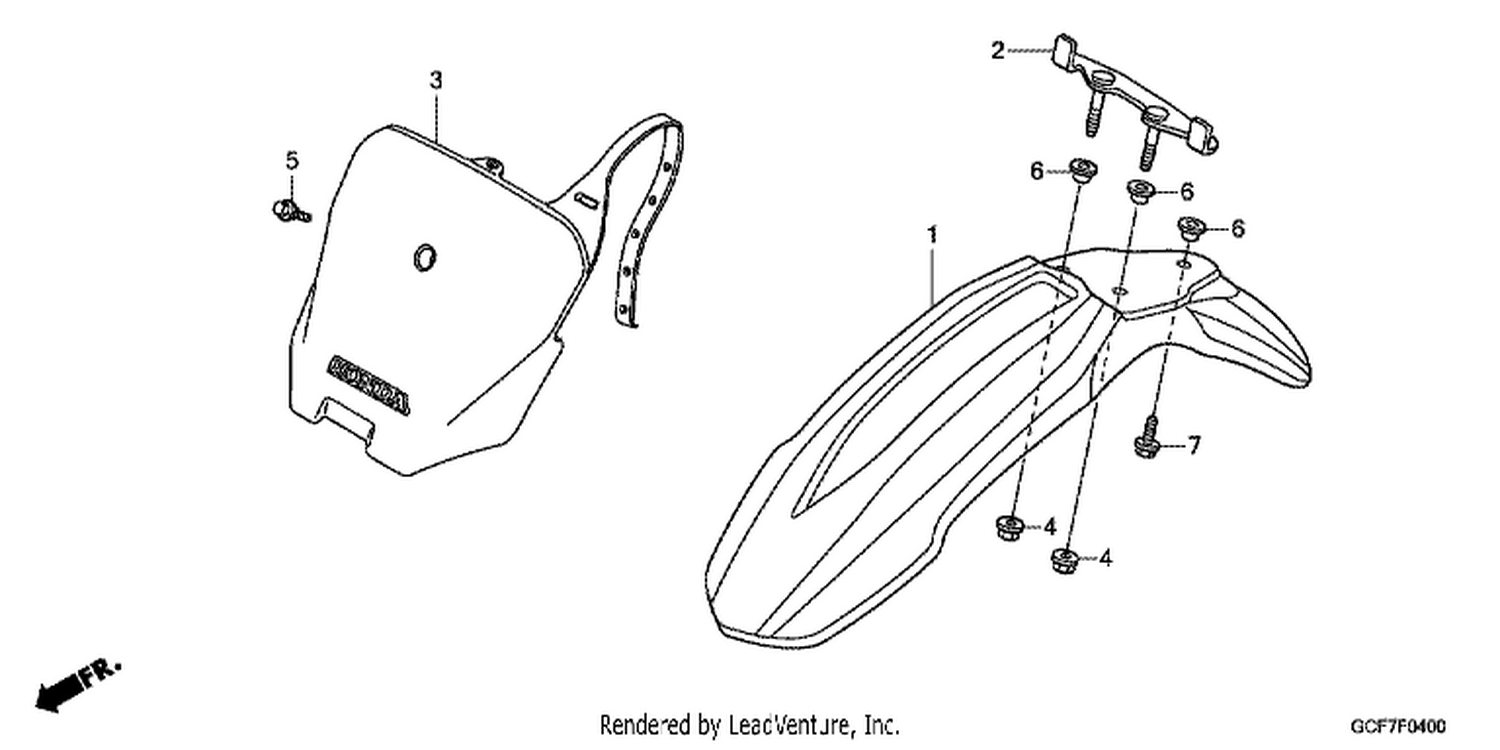  FRONT FENDER