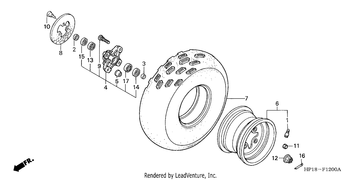 FRONT WHEEL