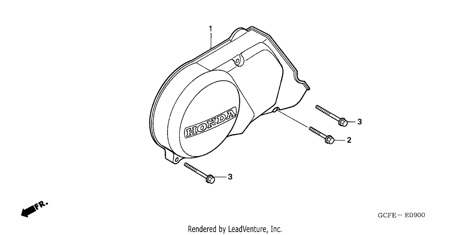LEFT CRANKCASE COVER