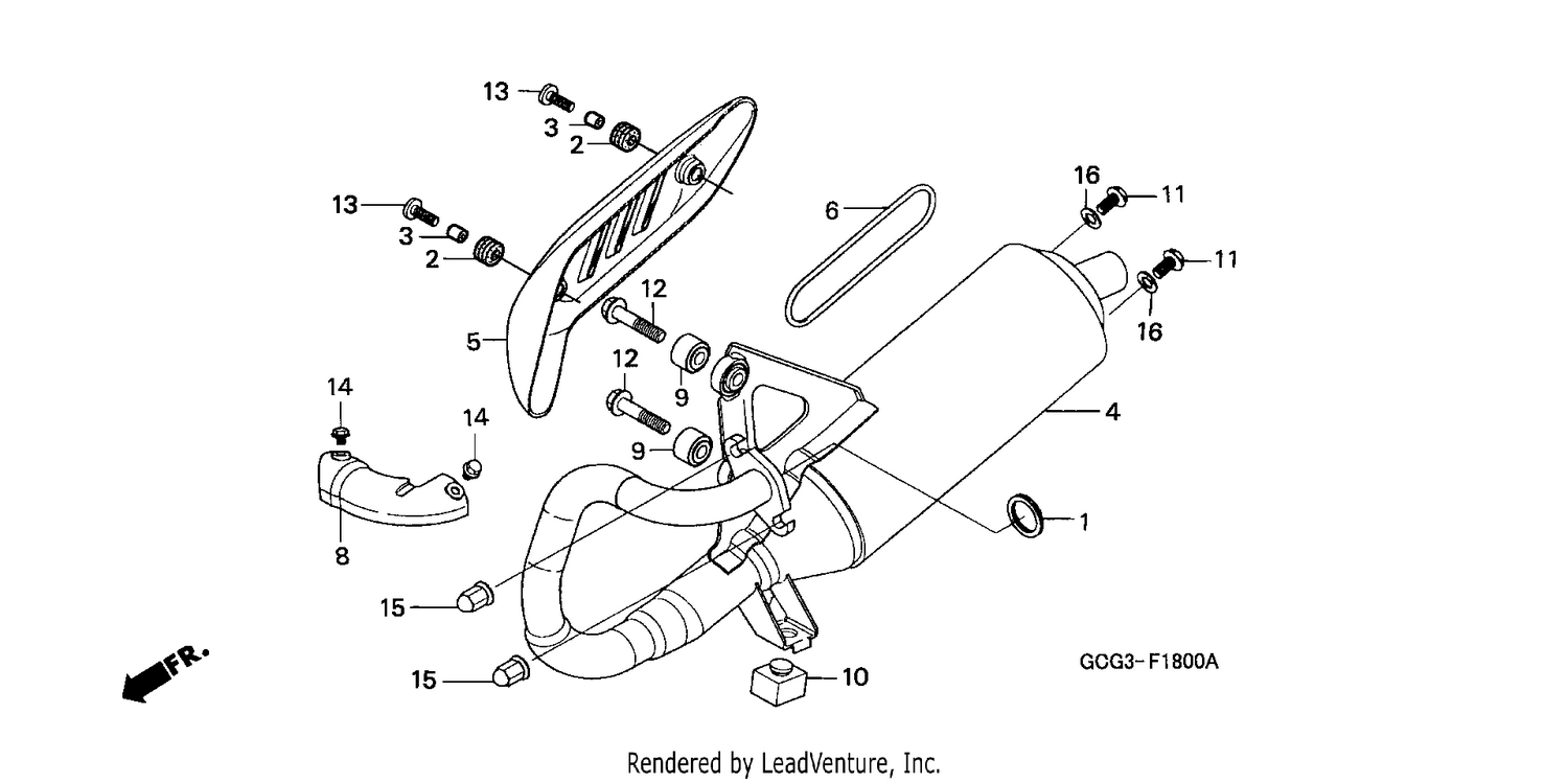 EXHAUST MUFFLER (1)