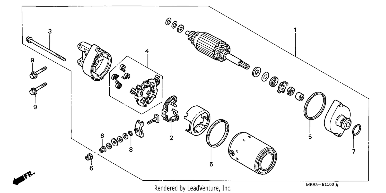 STARTING MOTOR