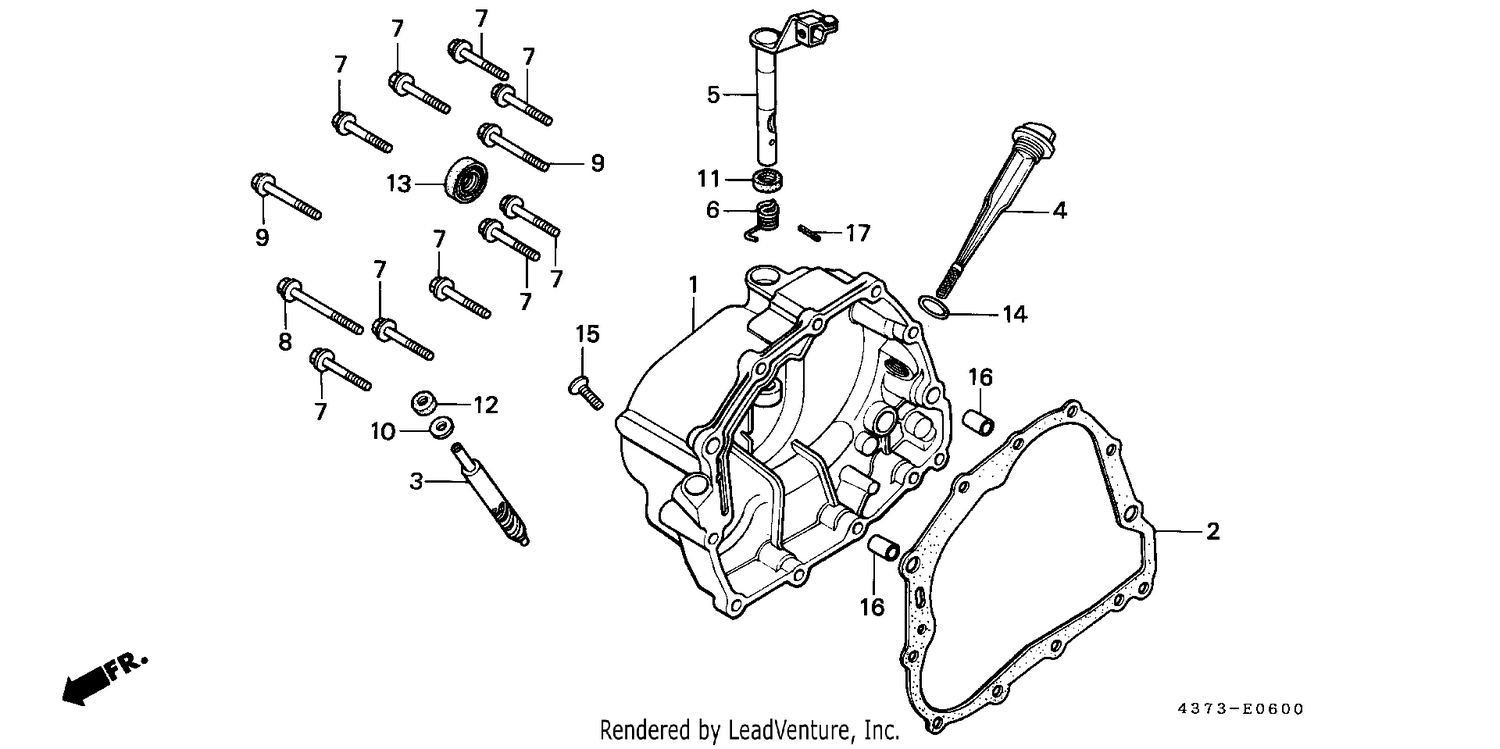 RIGHT CRANKCASE COVER