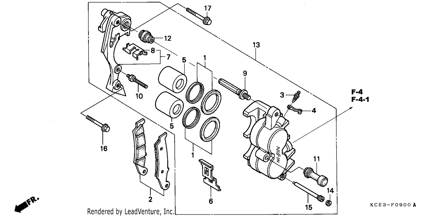 FRONT BRAKE CALIPER