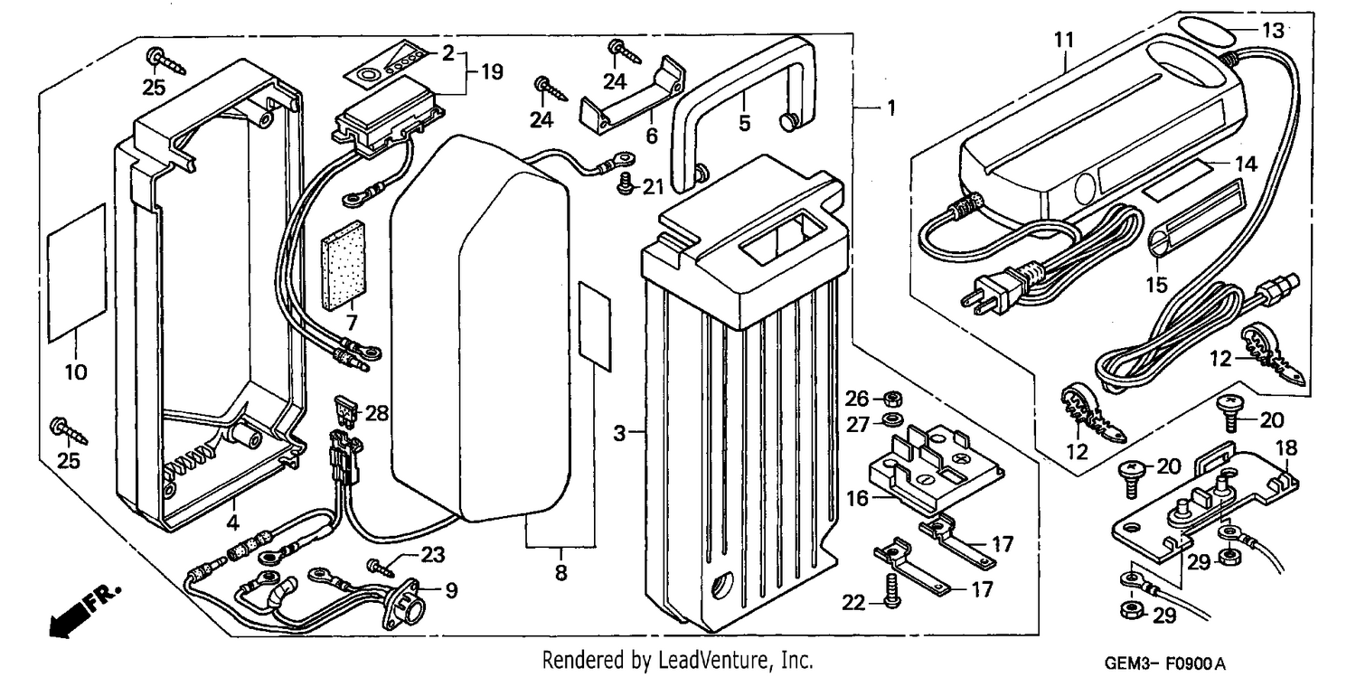 BATTERY/CHARGE UNIT