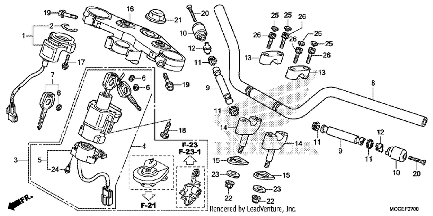  HANDLE PI PE/ TOP BRI DGE