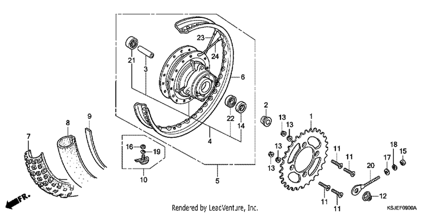  REAR WHEEL