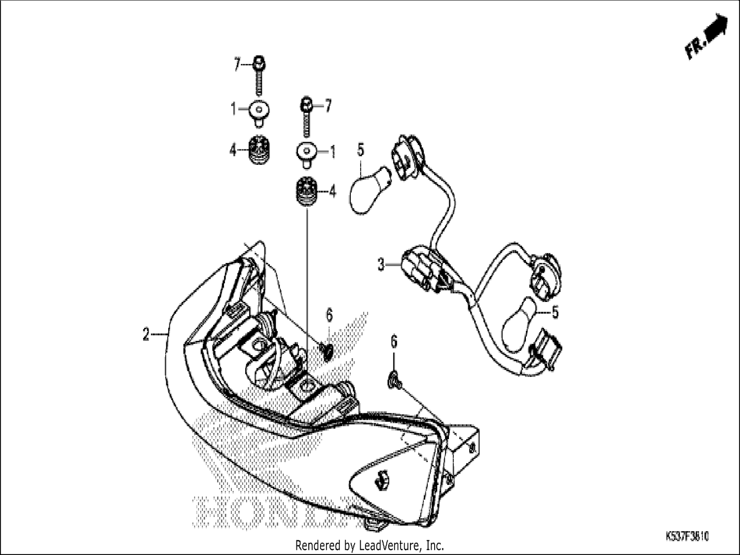  10 REAR COMBINATION LIGHT