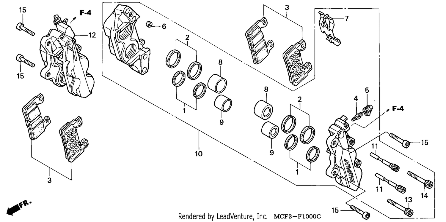 FRONT BRAKE CALIPER