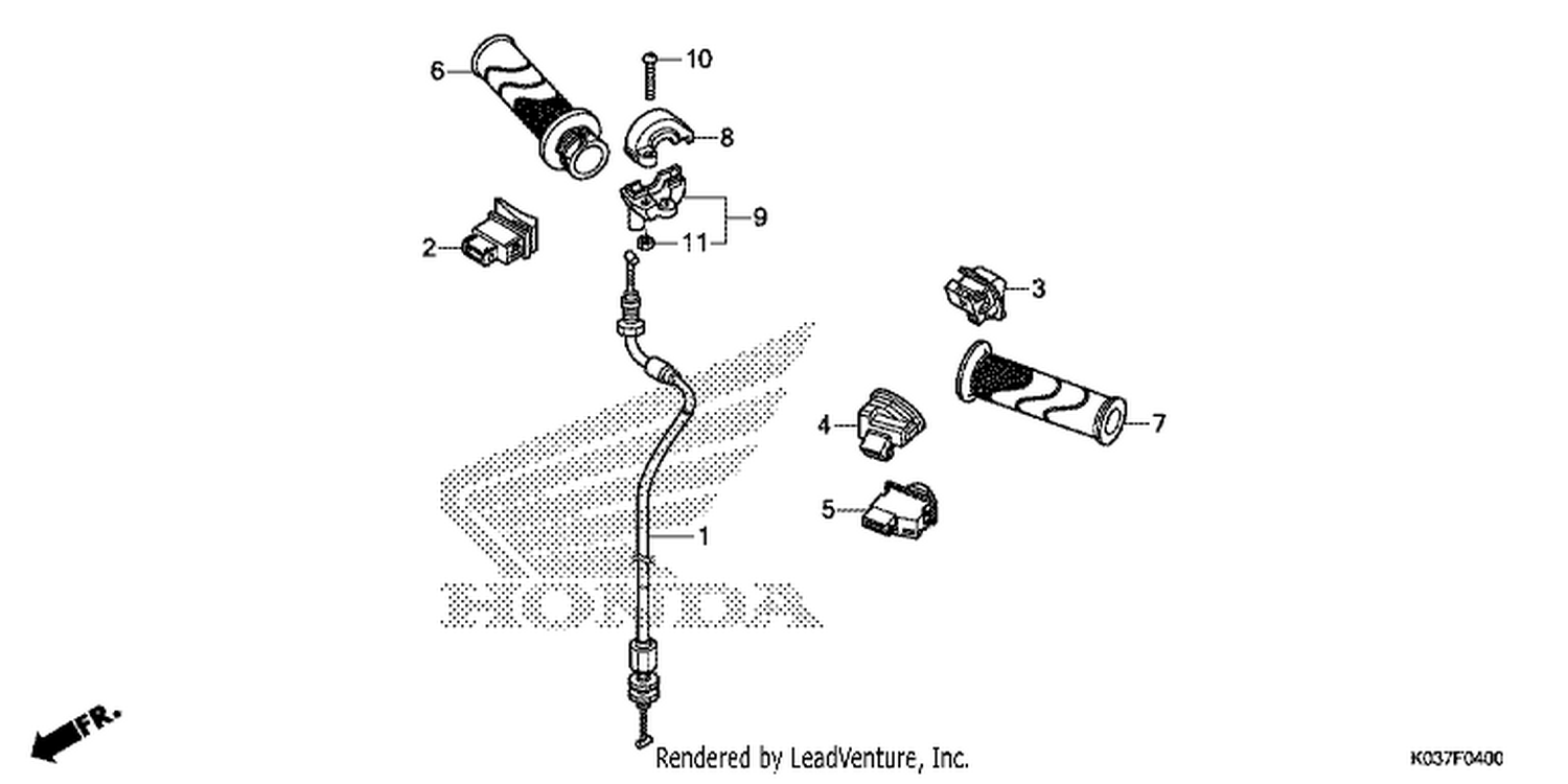  HANDLE GRI P/ SWI TCH/ CABLE