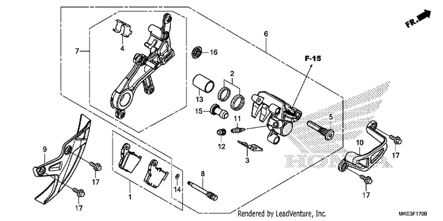  REAR BRAKE CALIPER