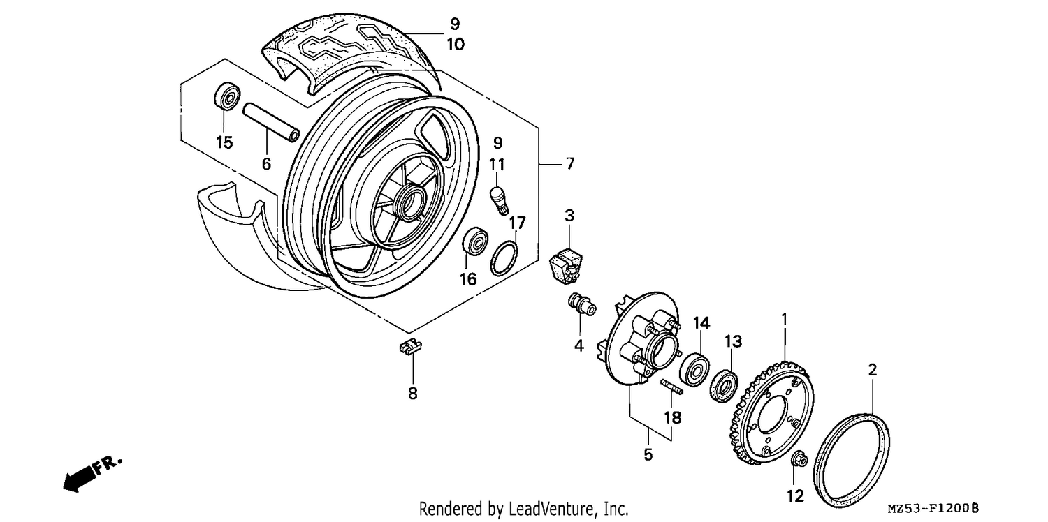 REAR WHEEL