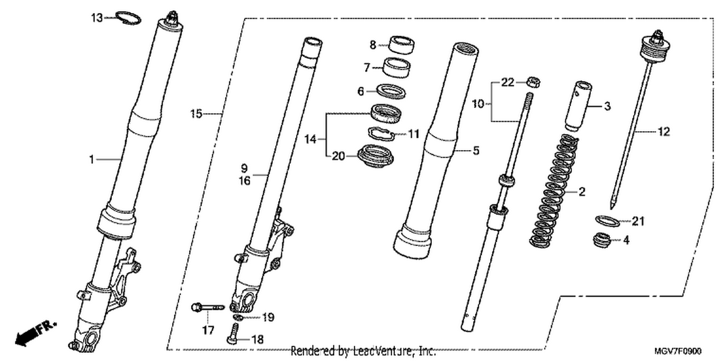  FRONT FORK