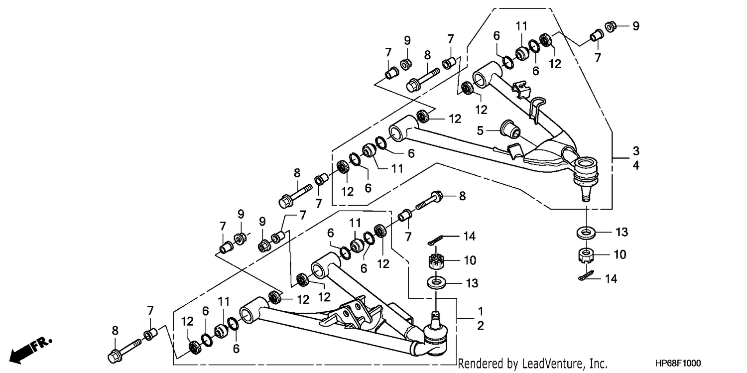 FRONT ARM