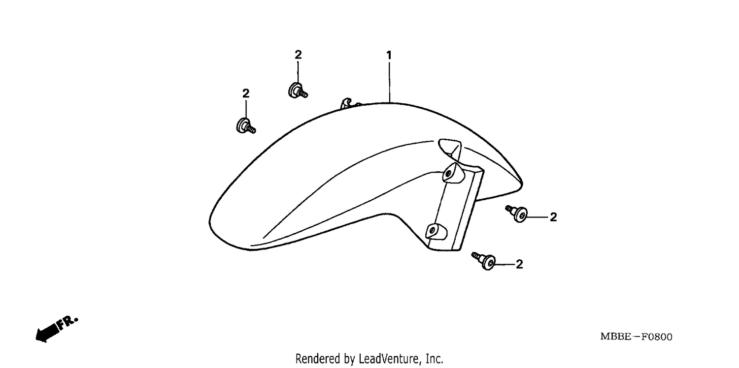 FRONT FENDER