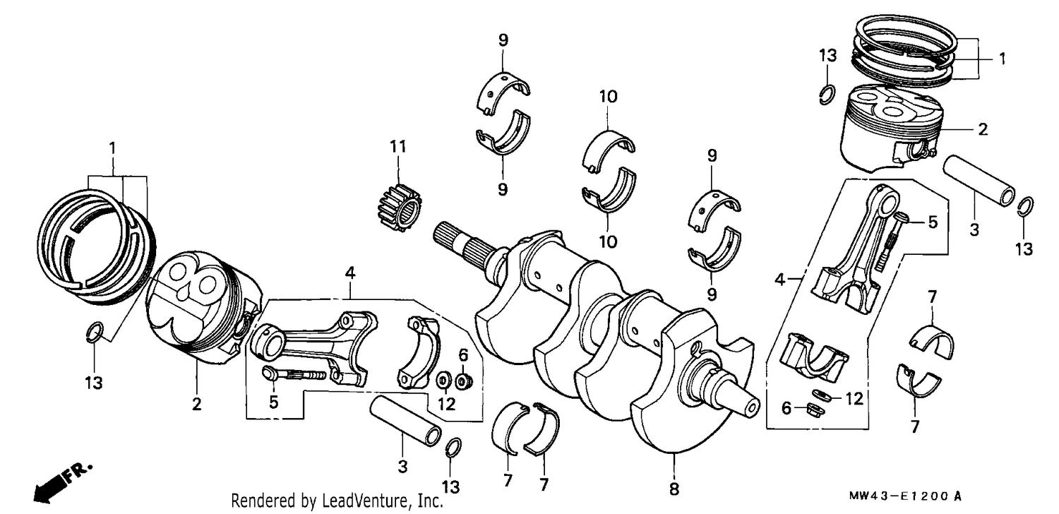 CRANKSHAFT/PISTON