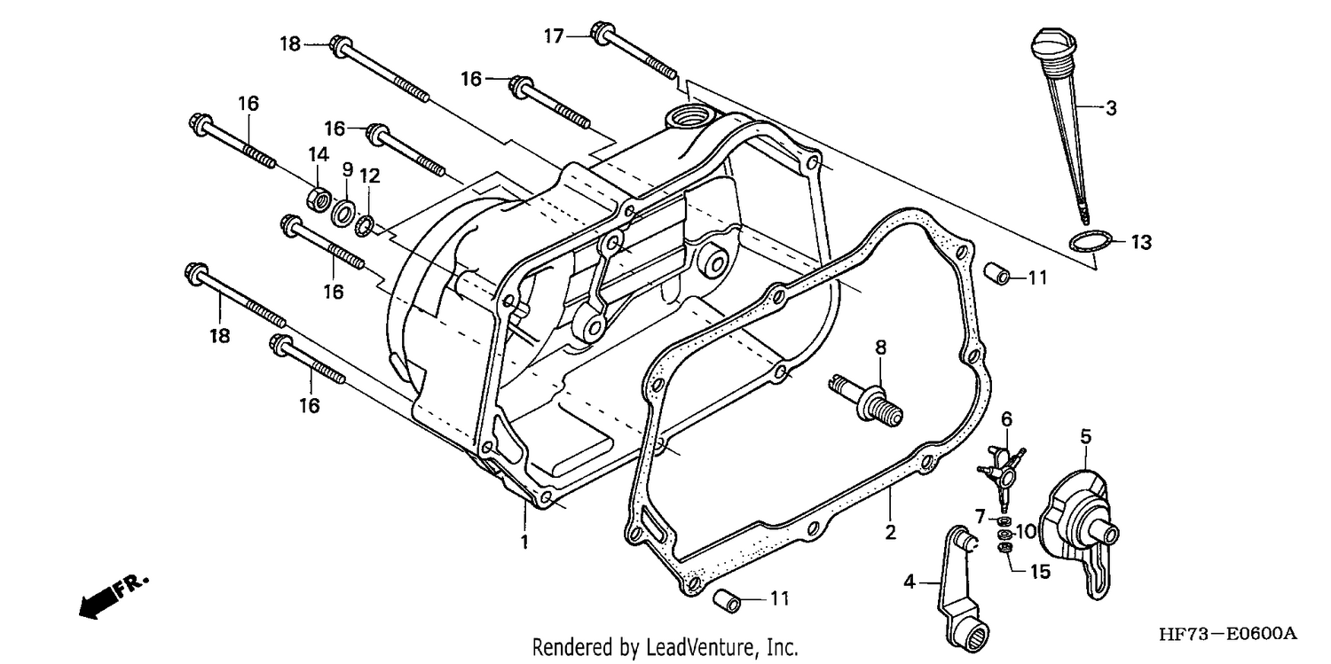 RIGHT CRANKCASE COVER