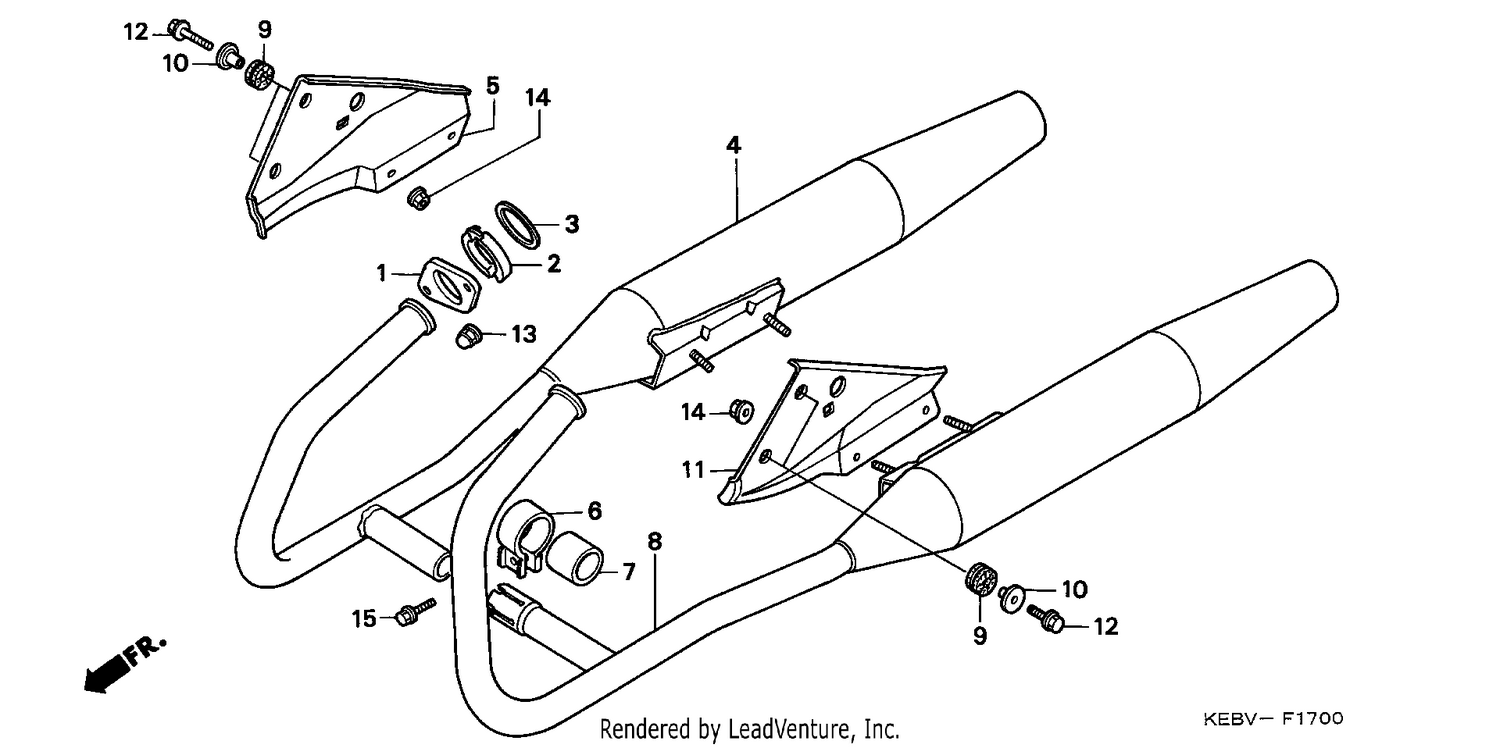 EXHAUST MUFFLER