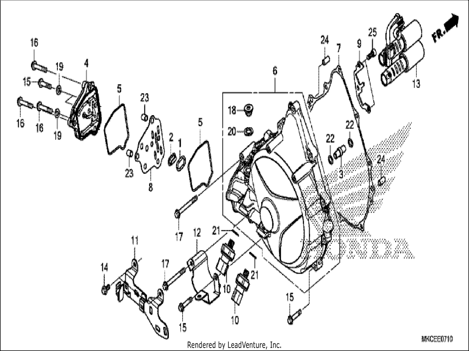  10 CLUTCH COVER (DCT)