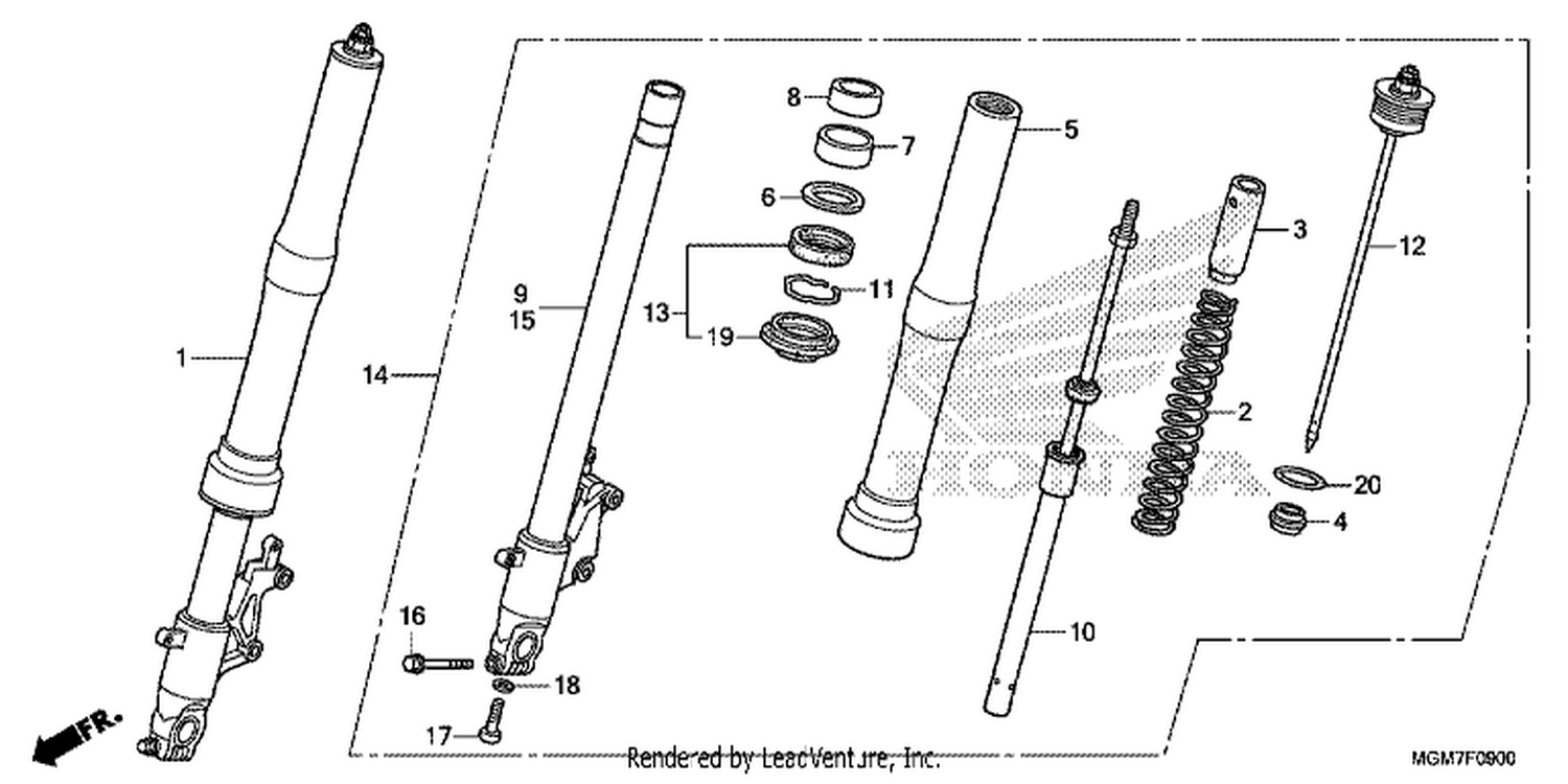  FRONT FORK