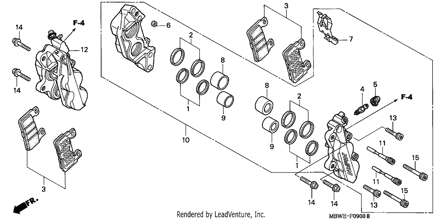 FRONT BRAKE CALIPER