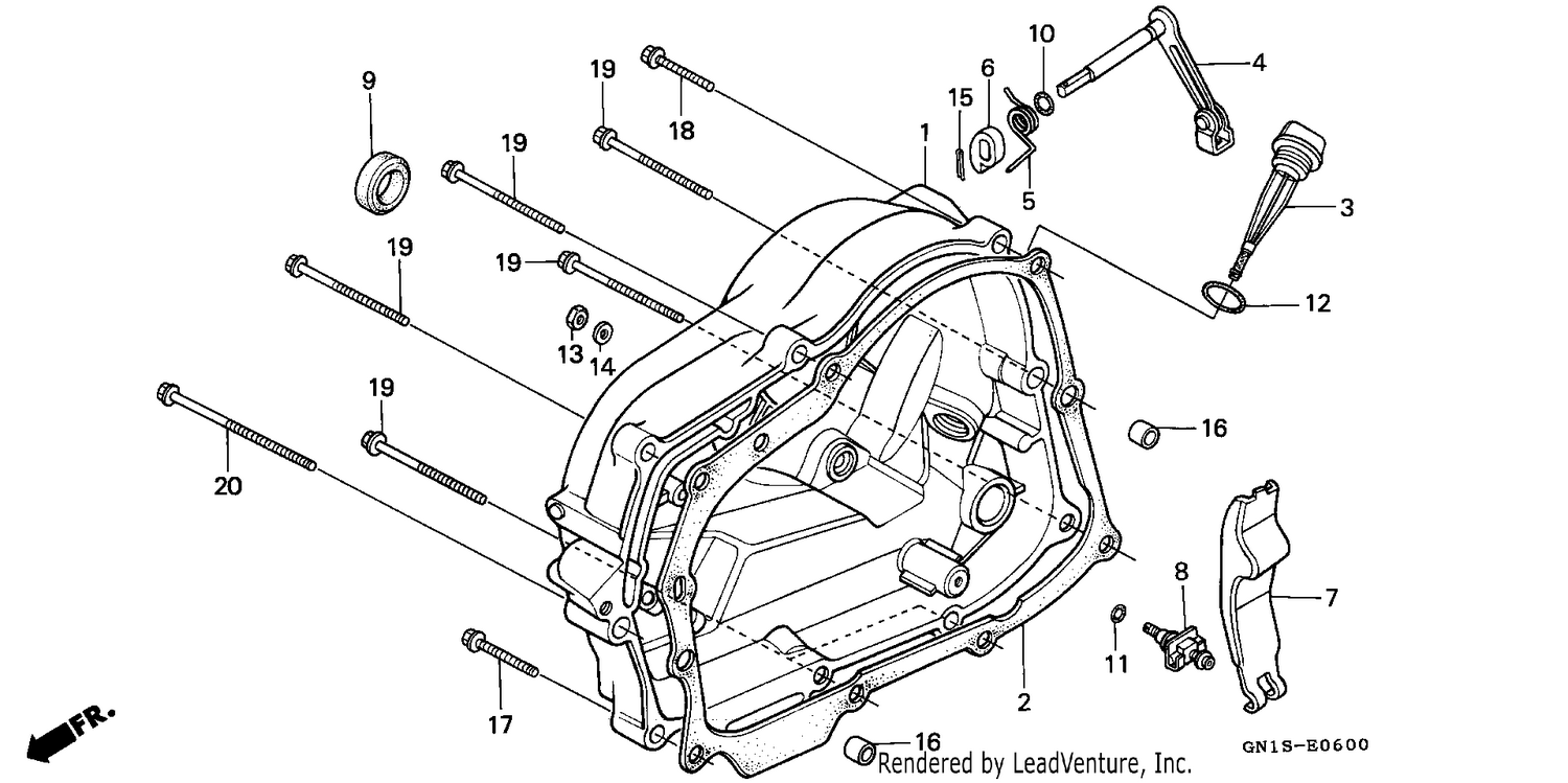 RIGHT CRANKCASE COVER