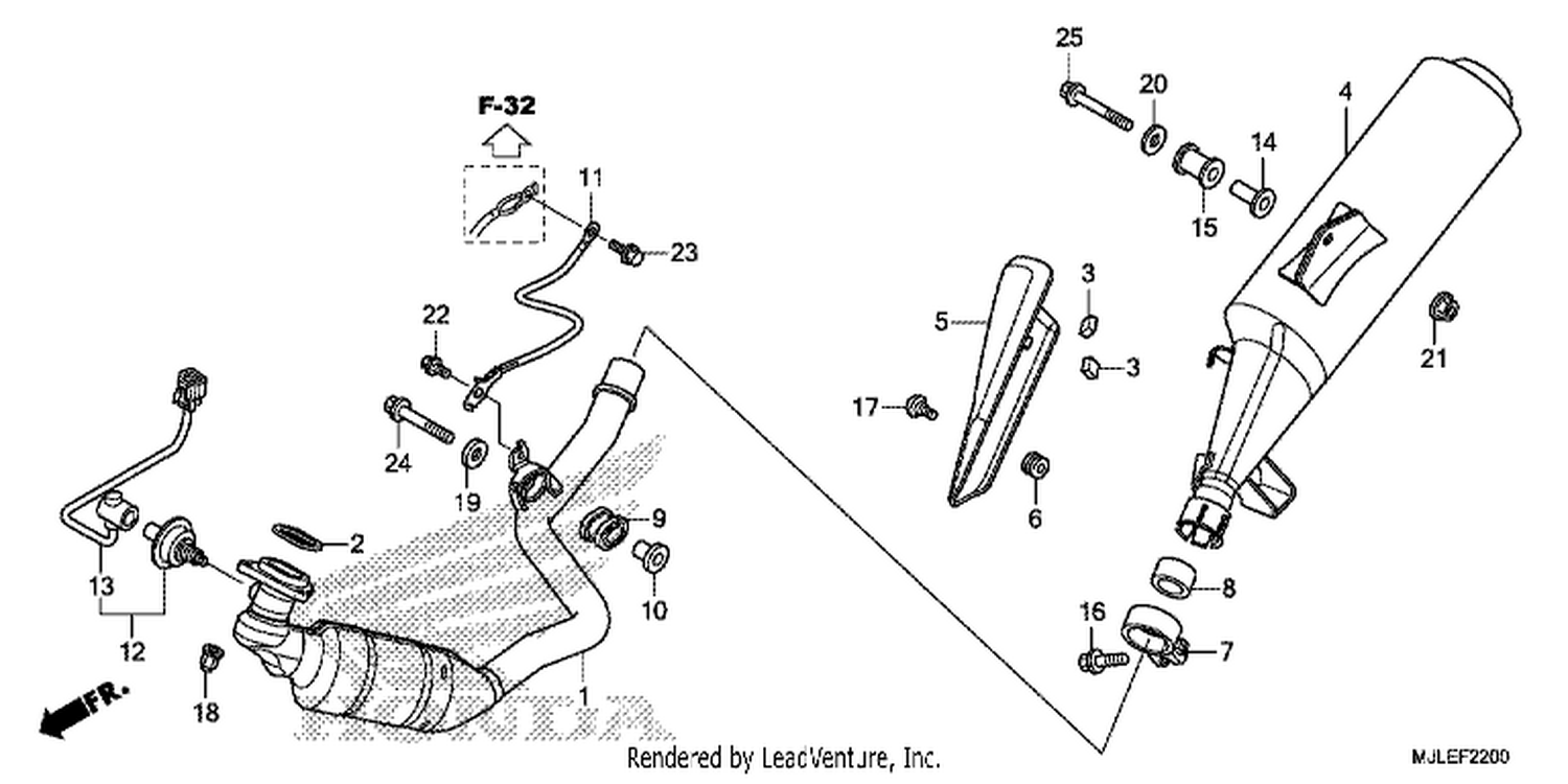  EXHAUST MUFFLER