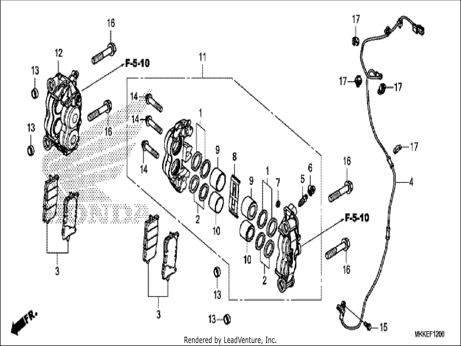  FRONT BRAKE CALIPER