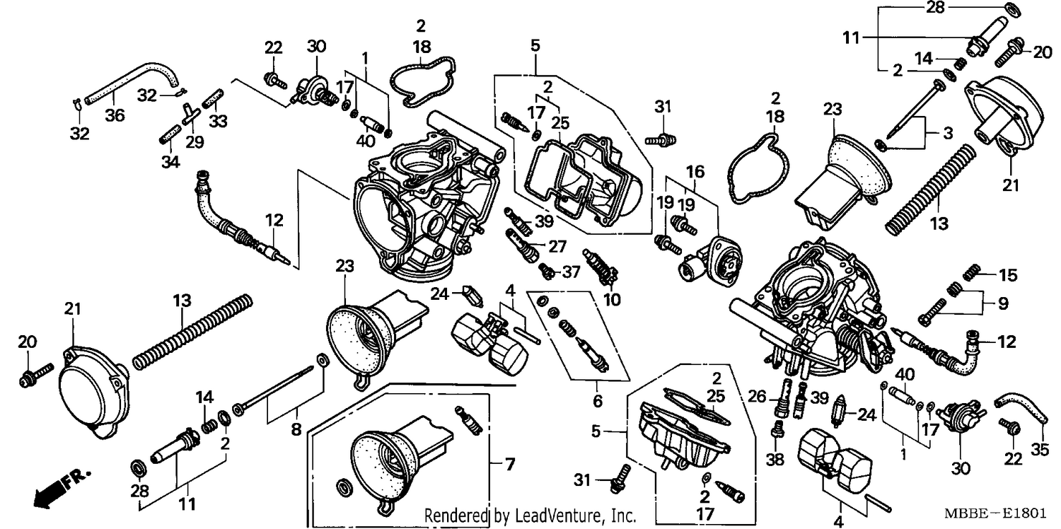 CARBURETOR (COMPONENT PARTS)