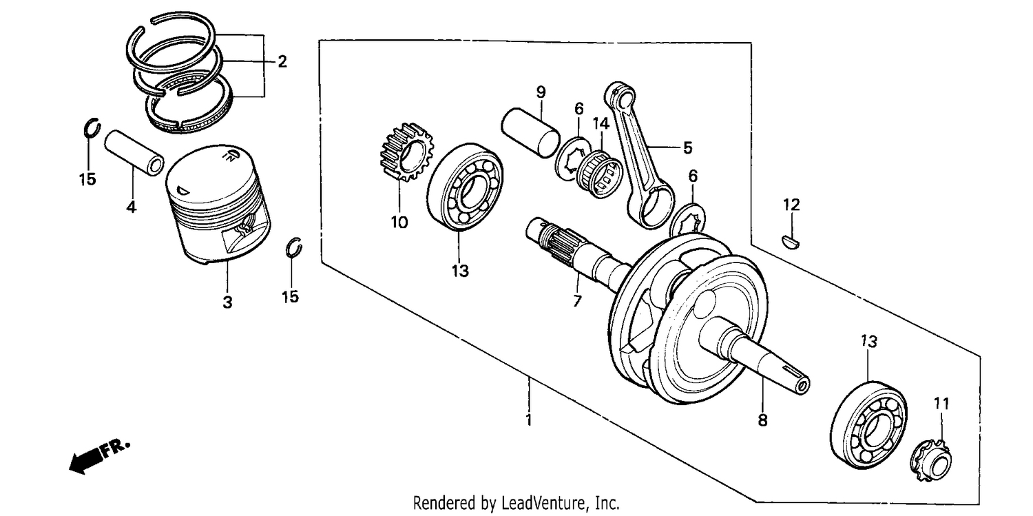CRANKSHAFT/PISTON