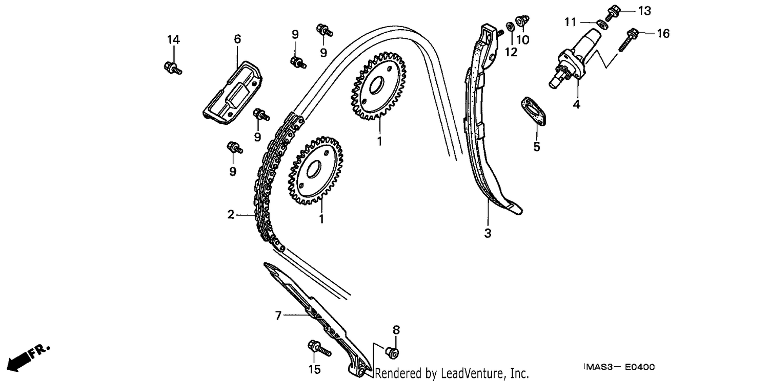 CAM CHAIN/TENSIONER