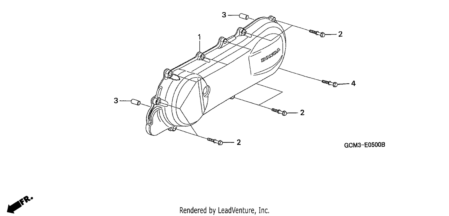 LEFT CRANKCASE COVER