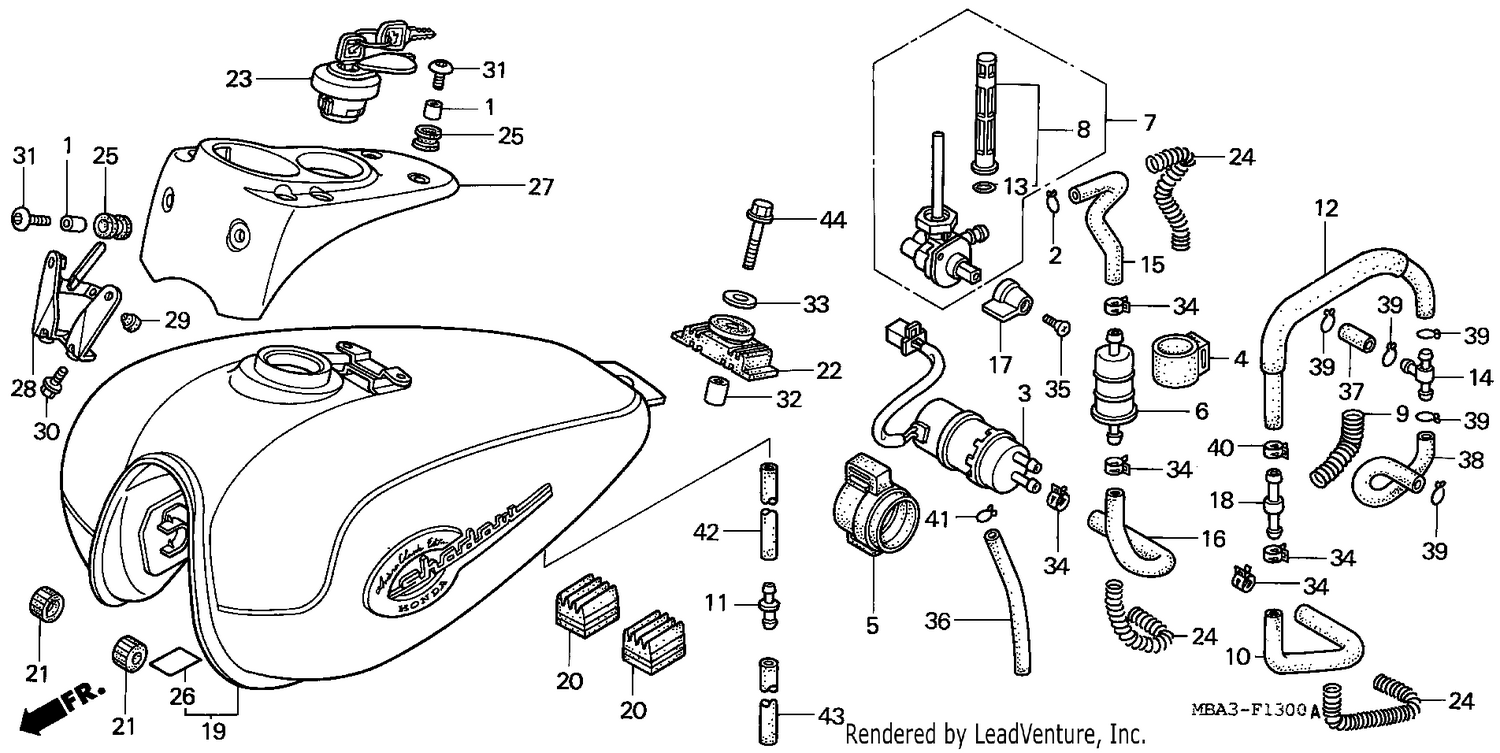 FUEL TANK/FUEL PUMP