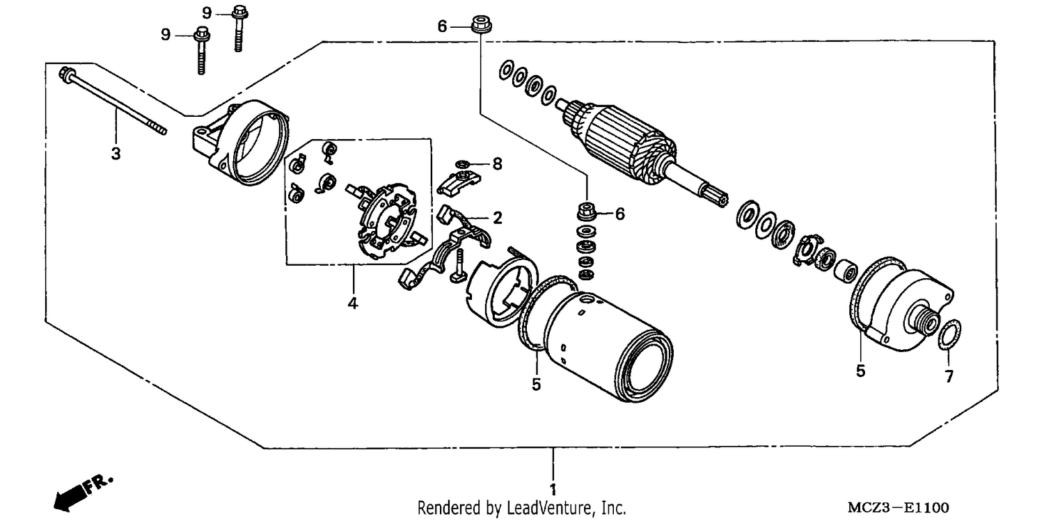 STARTING MOTOR