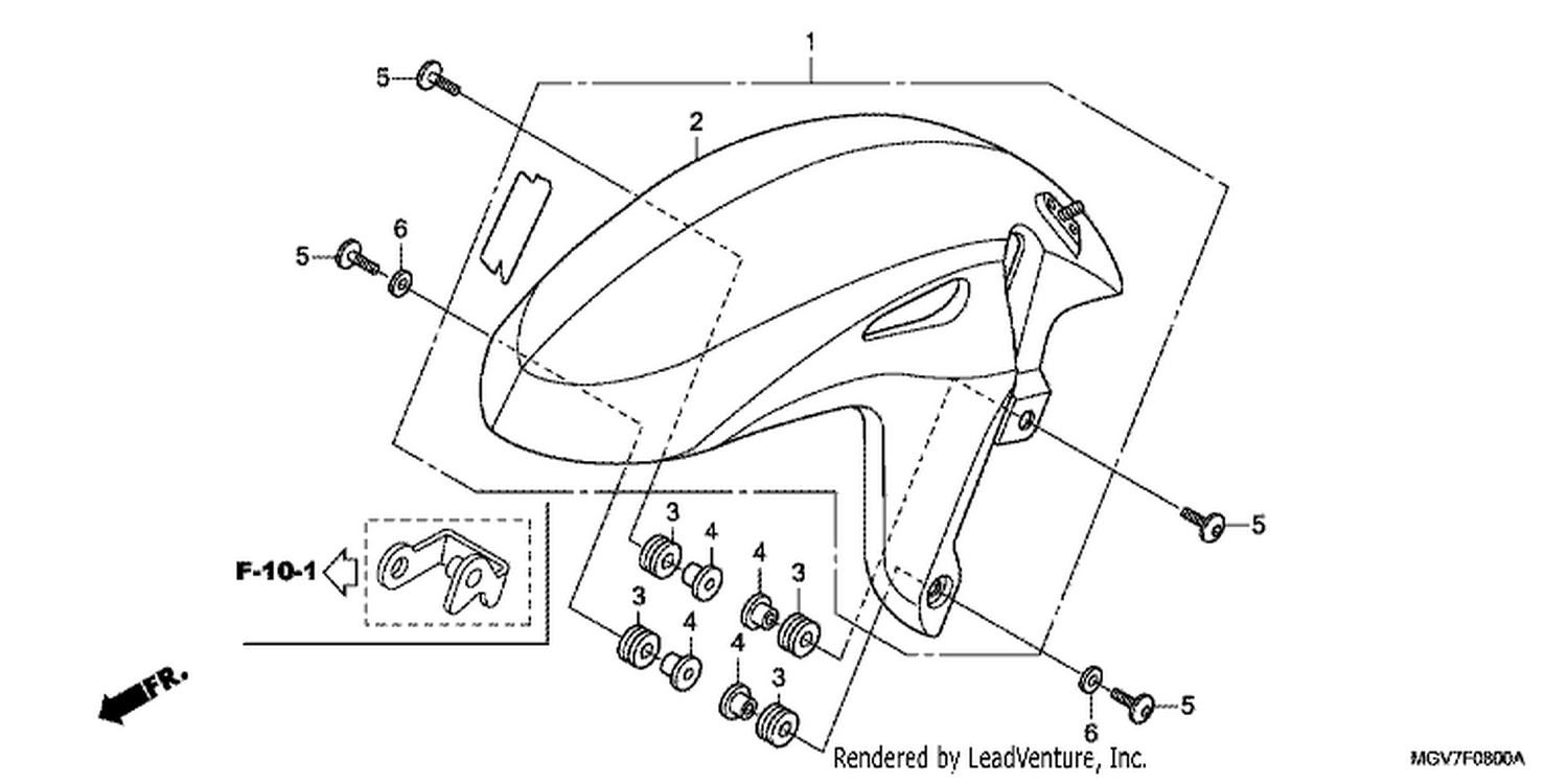  FRONT FENDER