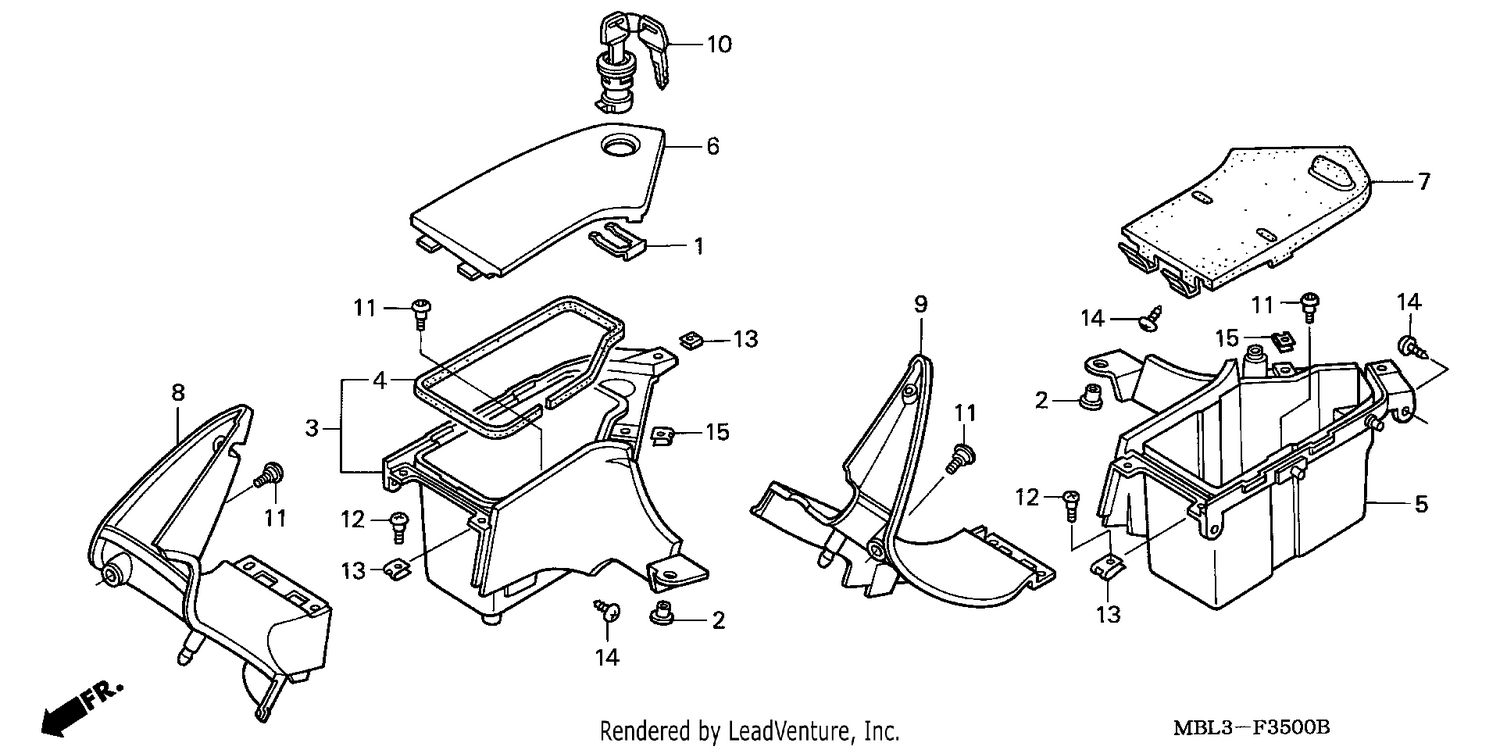 FAIRING POCKET