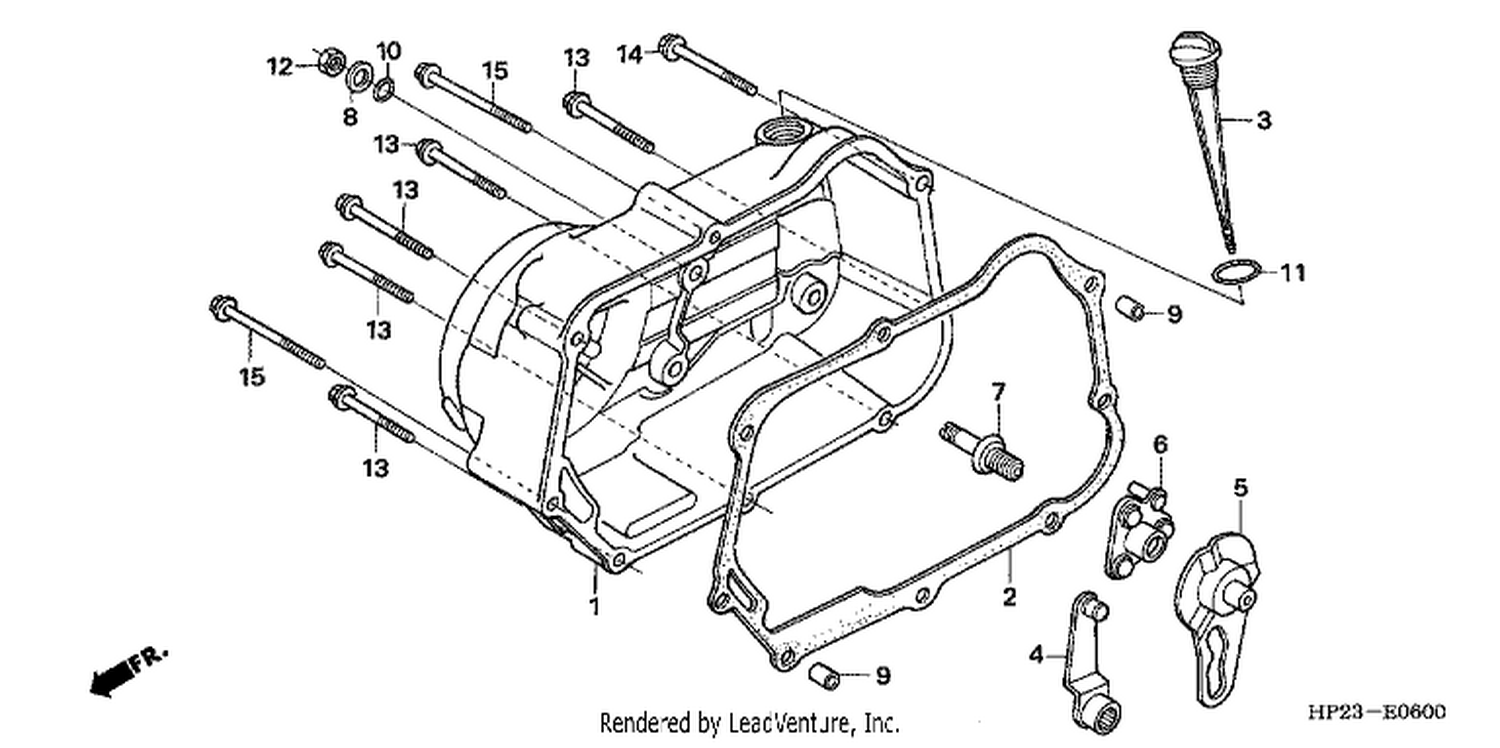  RI GHT CRANKCASE COVER