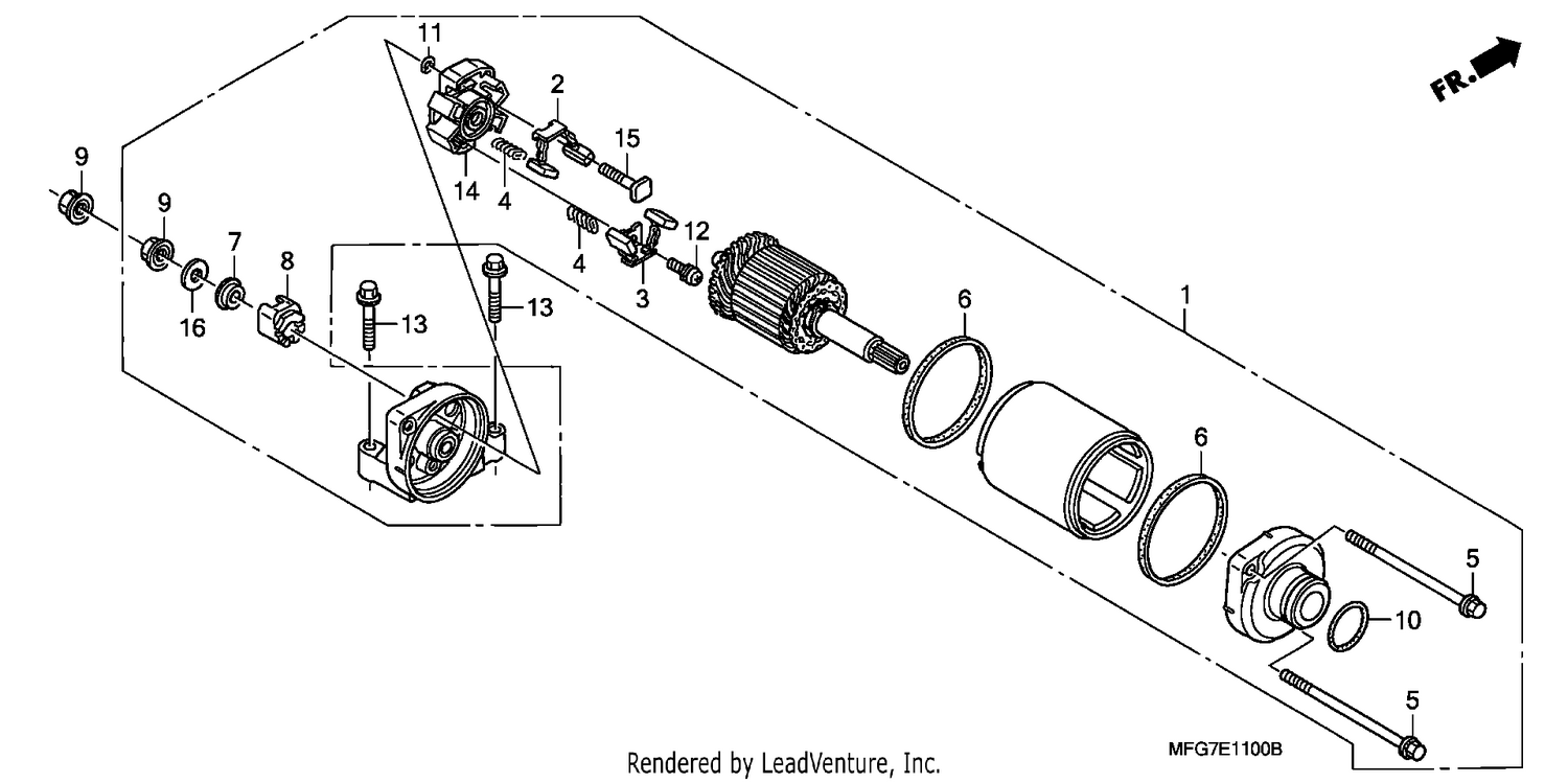 STARTING MOTOR