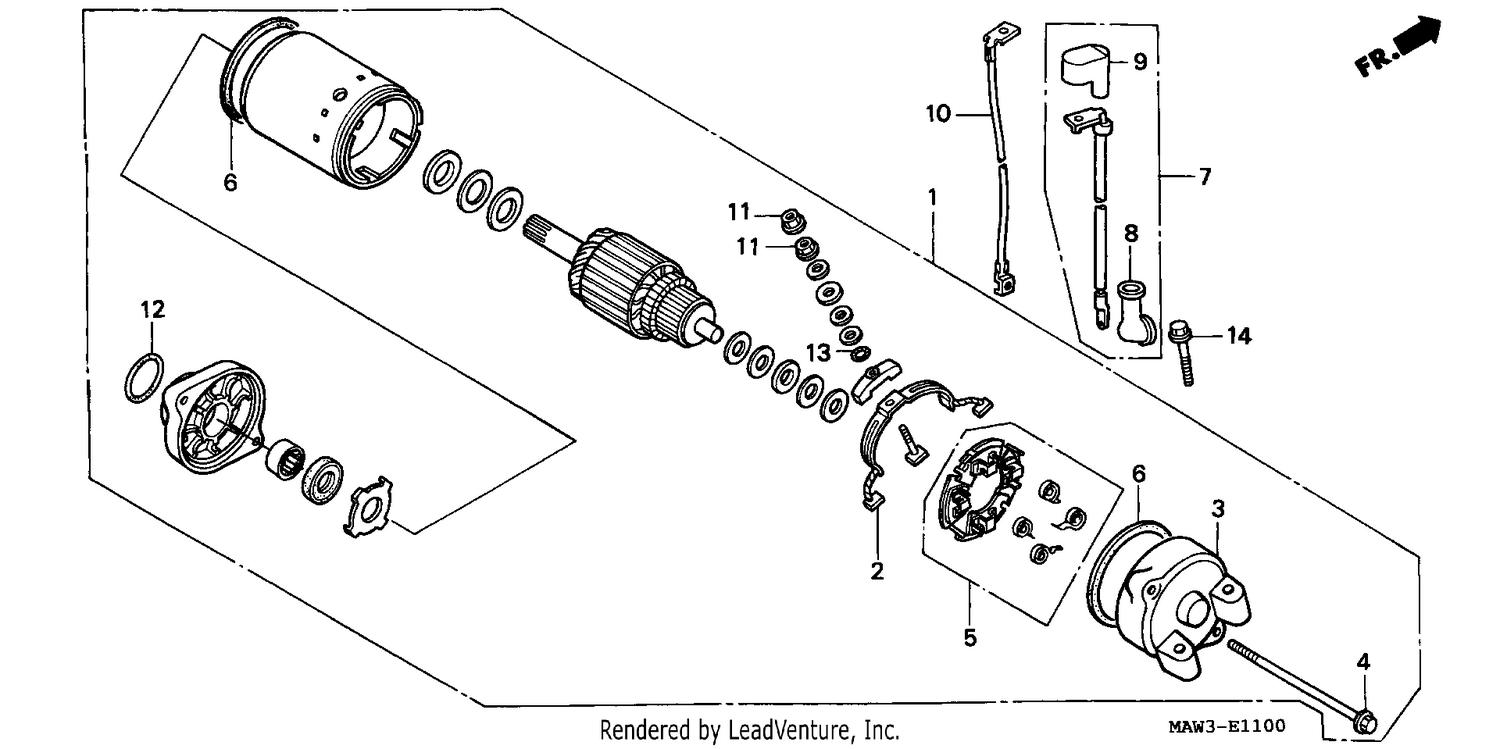 STARTING MOTOR